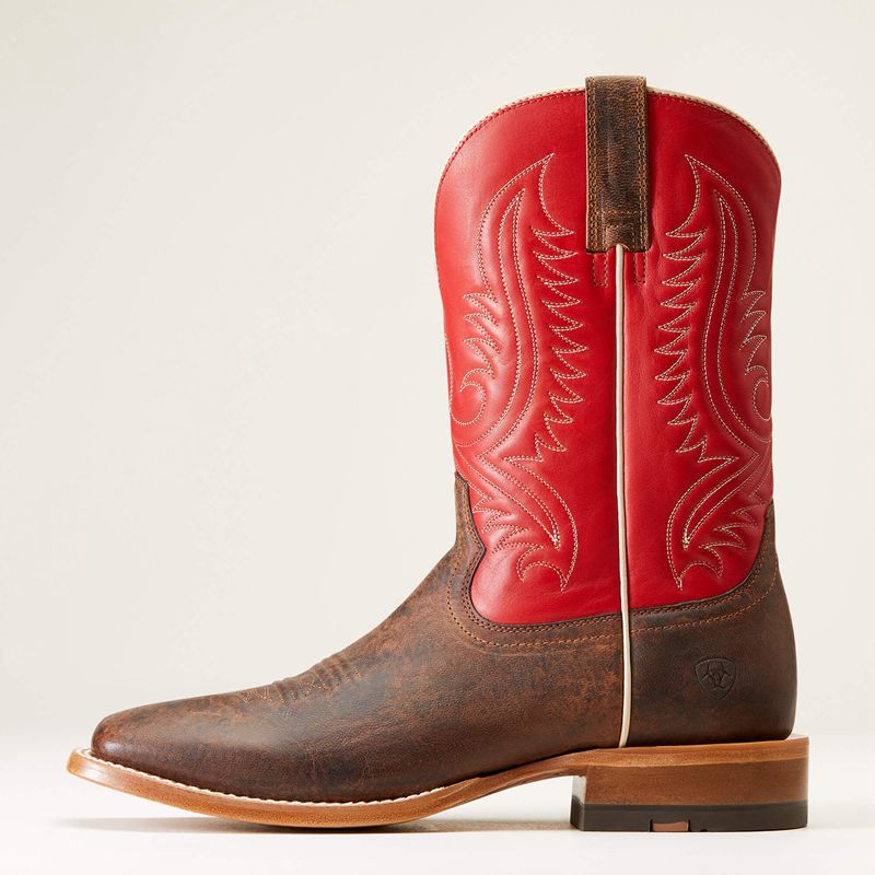 Ariat Circuit Paxton Cowboy Boot Brązowe Polska | BFCOZP-213