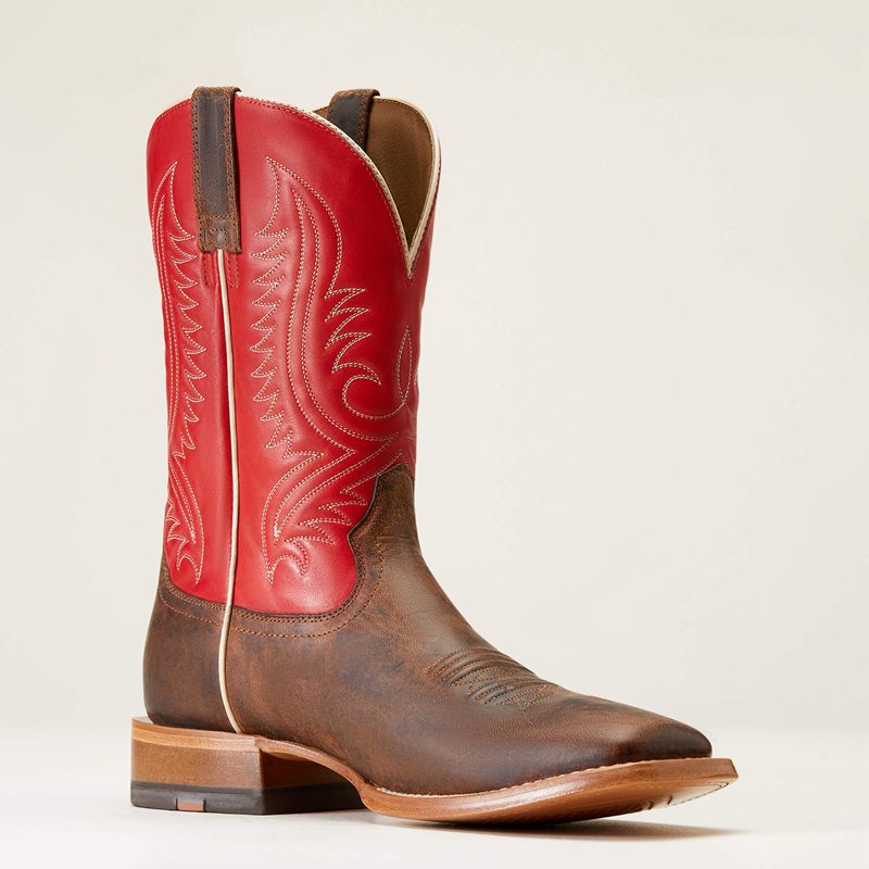 Ariat Circuit Paxton Cowboy Boot Brązowe Polska | BFCOZP-213