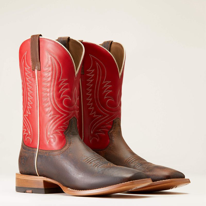 Ariat Circuit Paxton Cowboy Boot Brązowe Polska | BFCOZP-213