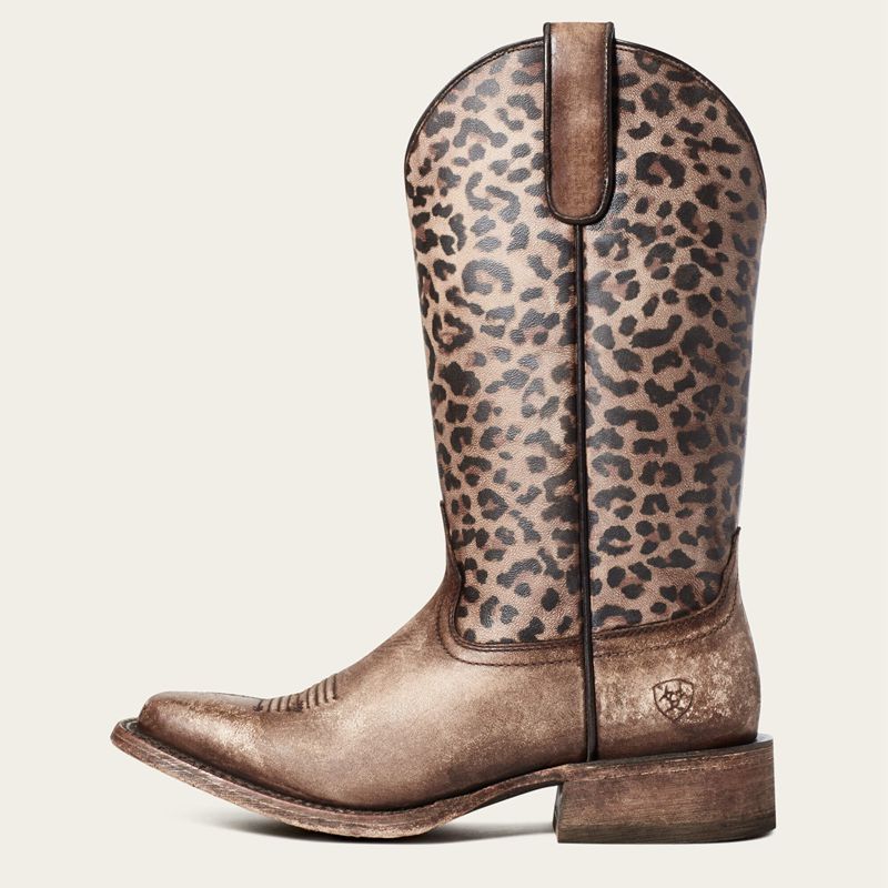 Ariat Circuit Savanna Western Boot Brązowe Polska | OZFTQA-286