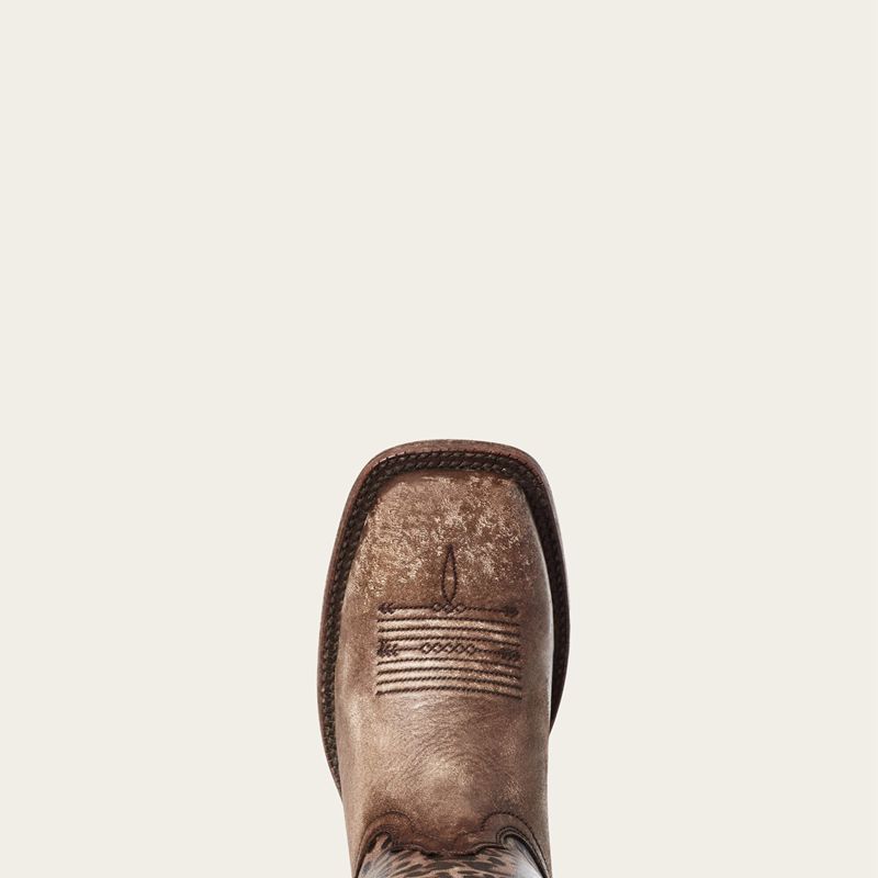 Ariat Circuit Savanna Western Boot Brązowe Polska | OZFTQA-286