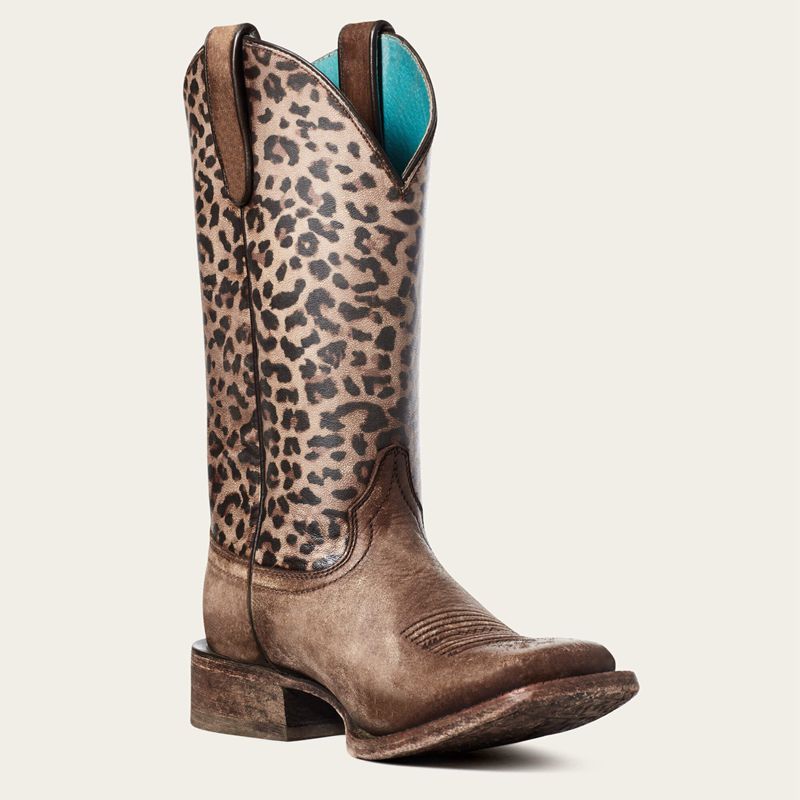 Ariat Circuit Savanna Western Boot Brązowe Polska | OZFTQA-286