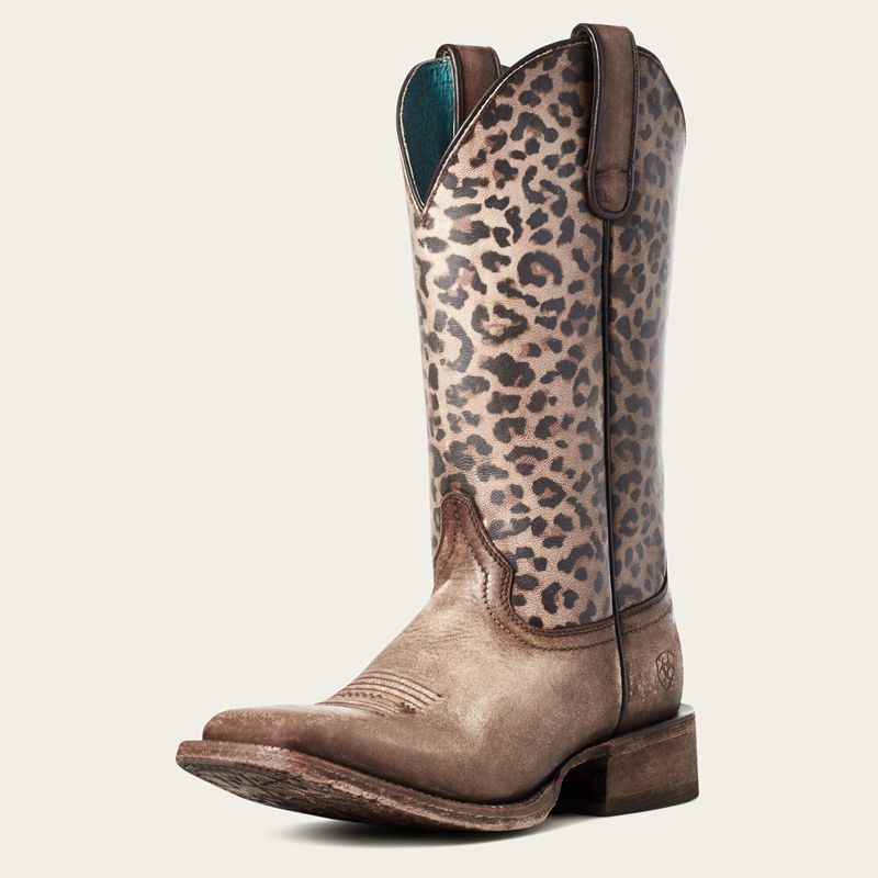 Ariat Circuit Savanna Western Boot Brązowe Polska | OZFTQA-286