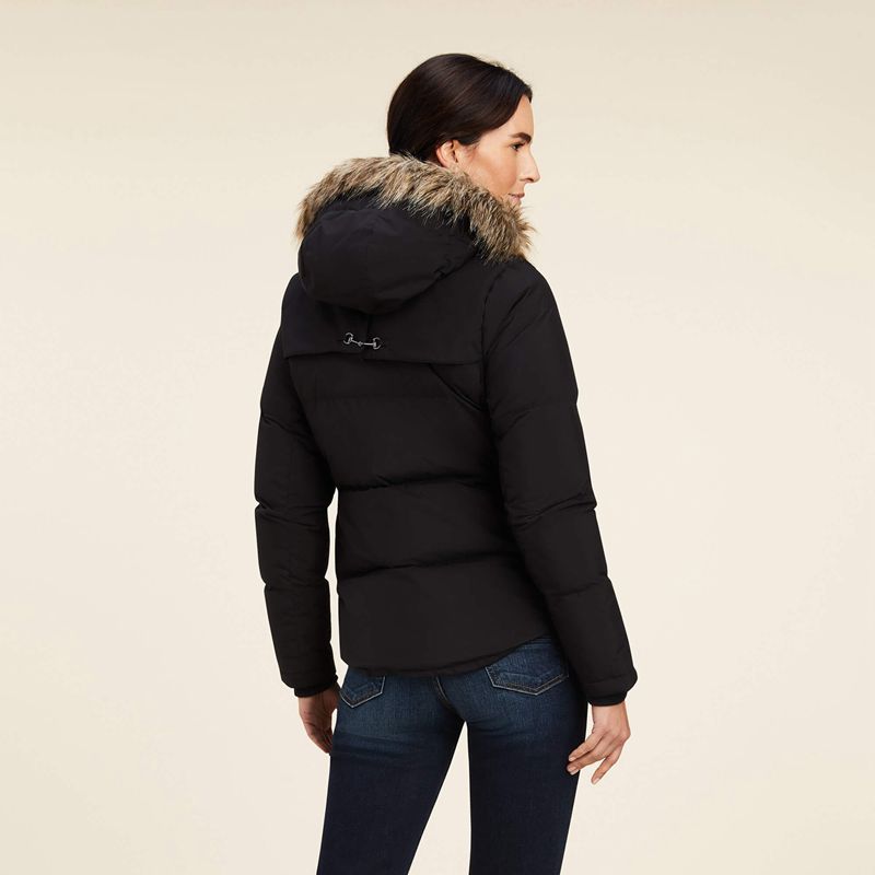 Ariat Clairborne Down Jacket Czarne Polska | BUISLC-746