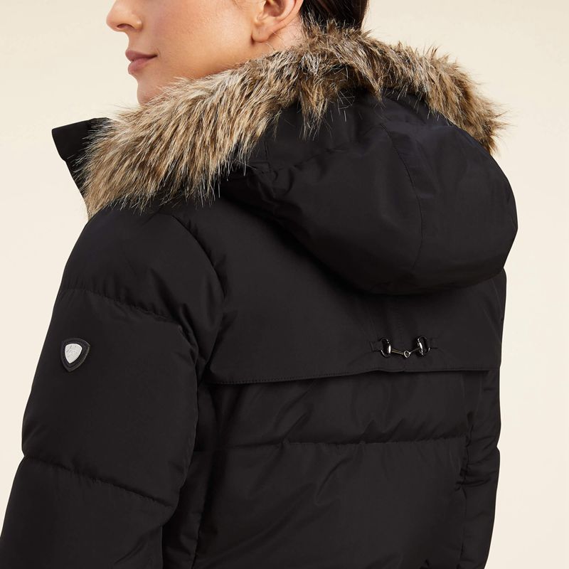 Ariat Clairborne Down Jacket Czarne Polska | BUISLC-746