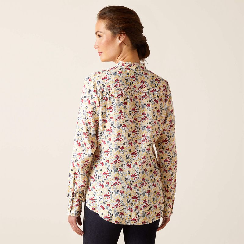 Ariat Clarion Blouse Mod Floral Polska | KQTLJE-079