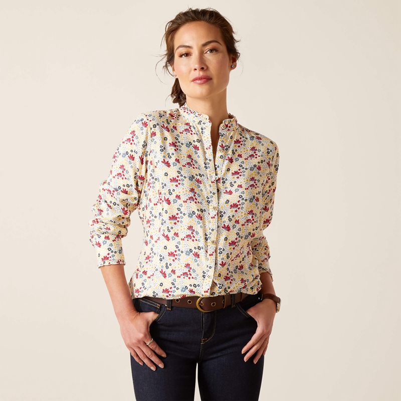 Ariat Clarion Blouse Mod Floral Polska | KQTLJE-079