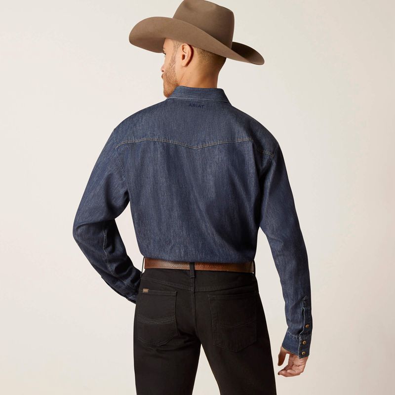 Ariat Classic Denim Shirt Broadway Polska | SMUYXL-350