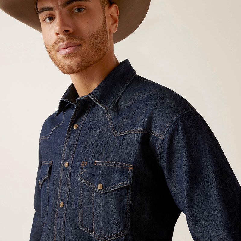 Ariat Classic Denim Shirt Broadway Polska | SMUYXL-350