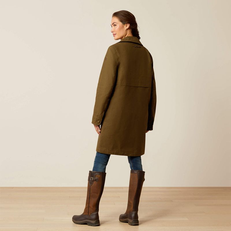 Ariat Cloverfield Coat Earth Polska | XBZOAE-478