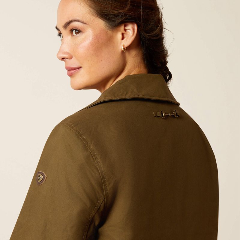 Ariat Cloverfield Coat Earth Polska | XBZOAE-478