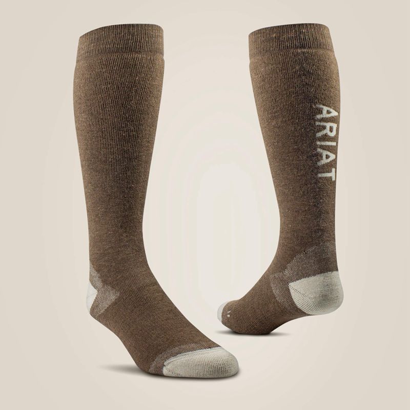 Ariat Country Performance Merino Socks Earth Polska | GNPXUR-537