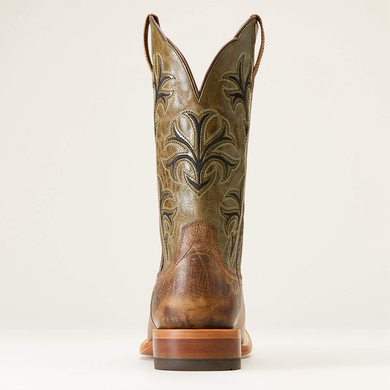 Ariat Cowboss Western Boot Brązowe Polska | VELNJS-452