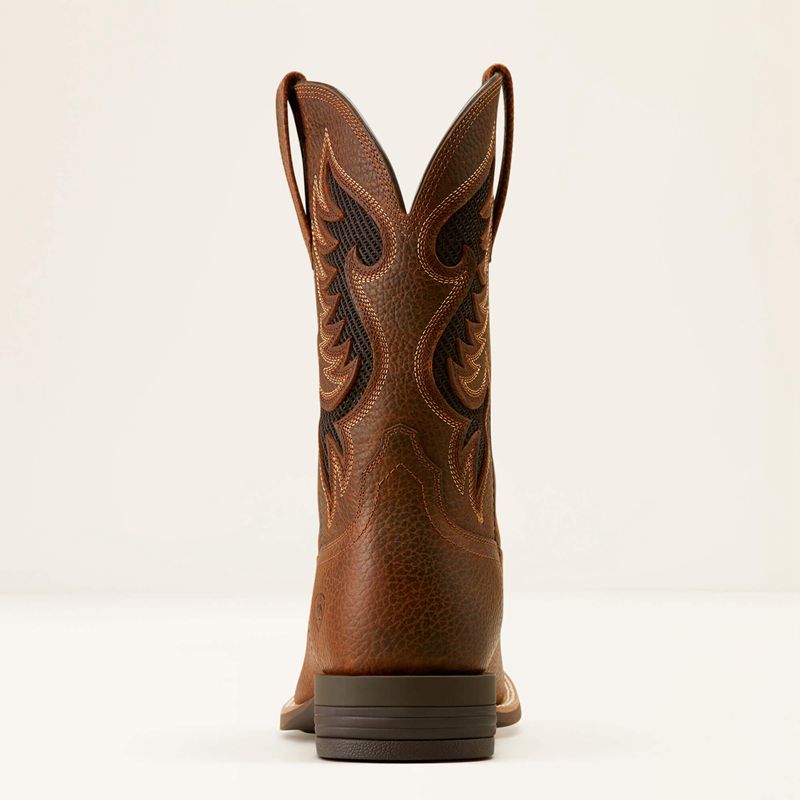 Ariat Cowpuncher Venttek Cowboy Boot Brązowe Polska | GWMSDZ-729