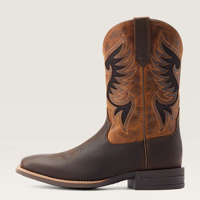 Ariat Cowpuncher Venttek Cowboy Boot Ciemny Brązowe Polska | KTADVS-845