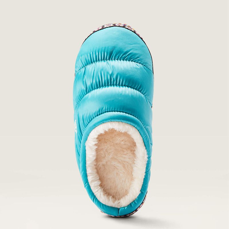 Ariat Crius Clog Slipper Turkusowe Polska | BEVQXN-903