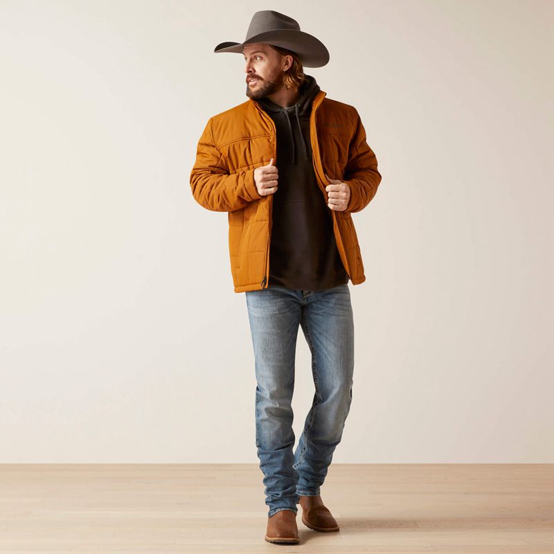 Ariat Crius Insulated Jacket Chestnut Polska | TOSCQI-718