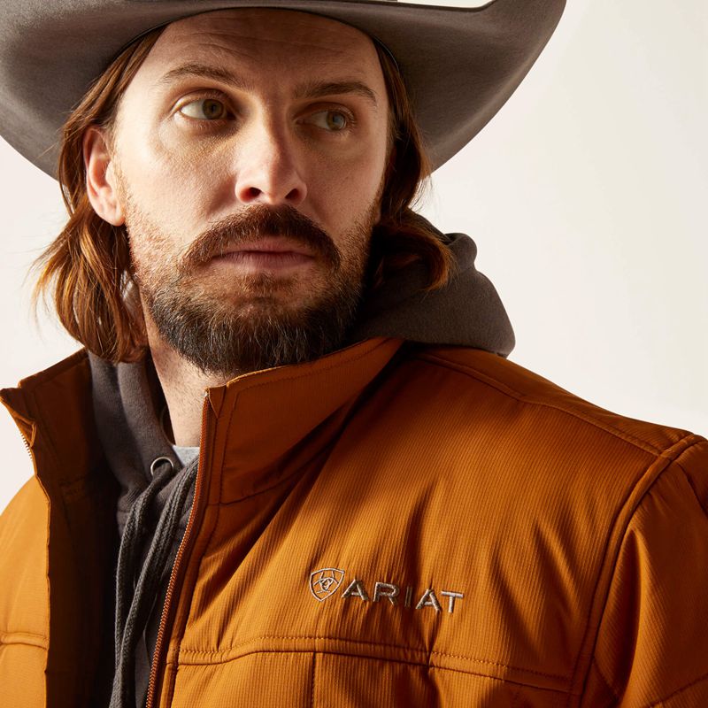 Ariat Crius Insulated Jacket Chestnut Polska | TOSCQI-718