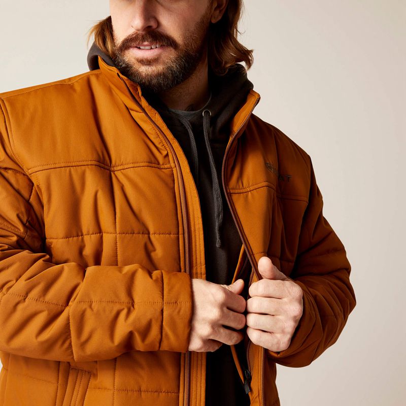 Ariat Crius Insulated Jacket Chestnut Polska | TOSCQI-718