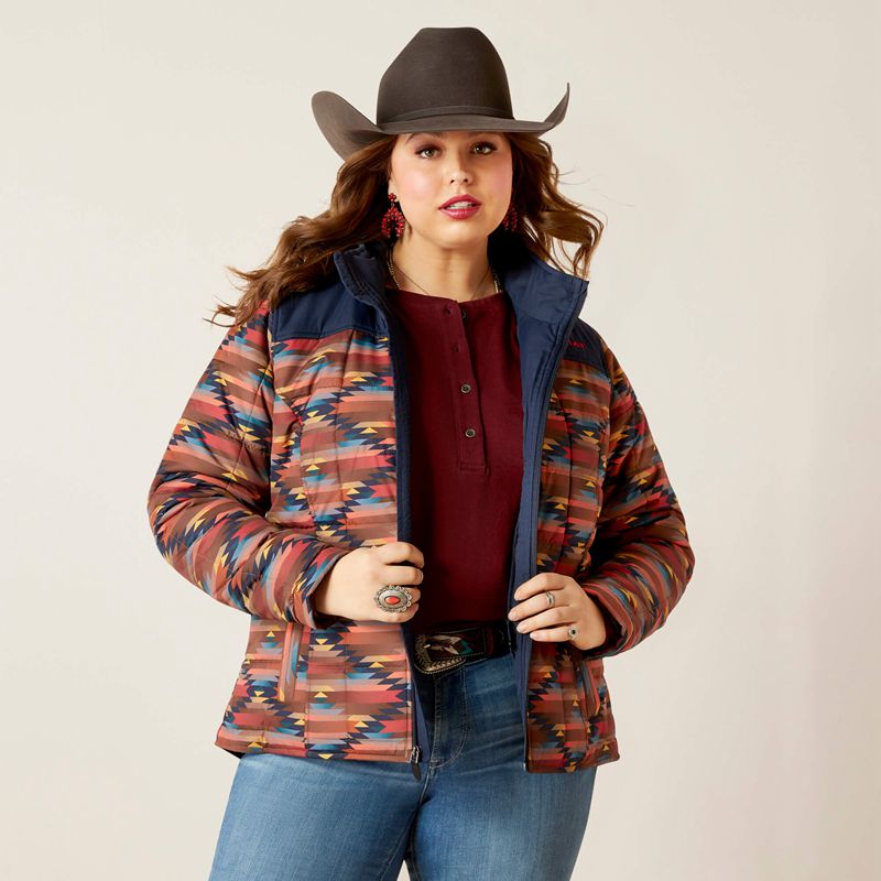 Ariat Crius Insulated Jacket Mirage Print Polska | ZAFDEB-691