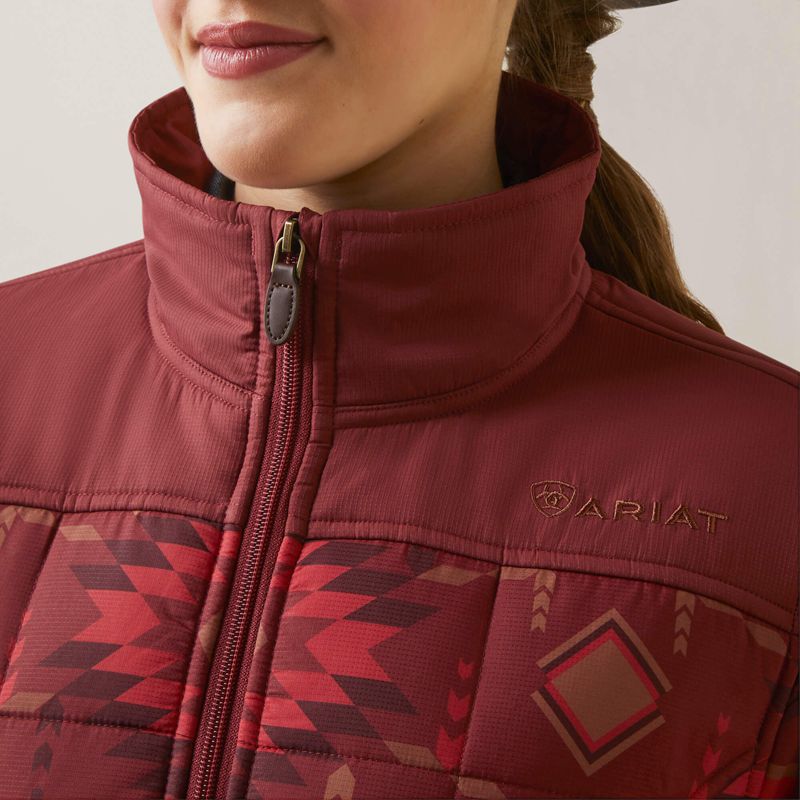 Ariat Crius Insulated Jacket Różowe Polska | FINABM-216