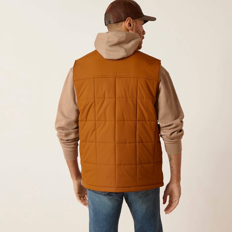 Ariat Crius Insulated Vest Chestnut Polska | EOUMPY-246