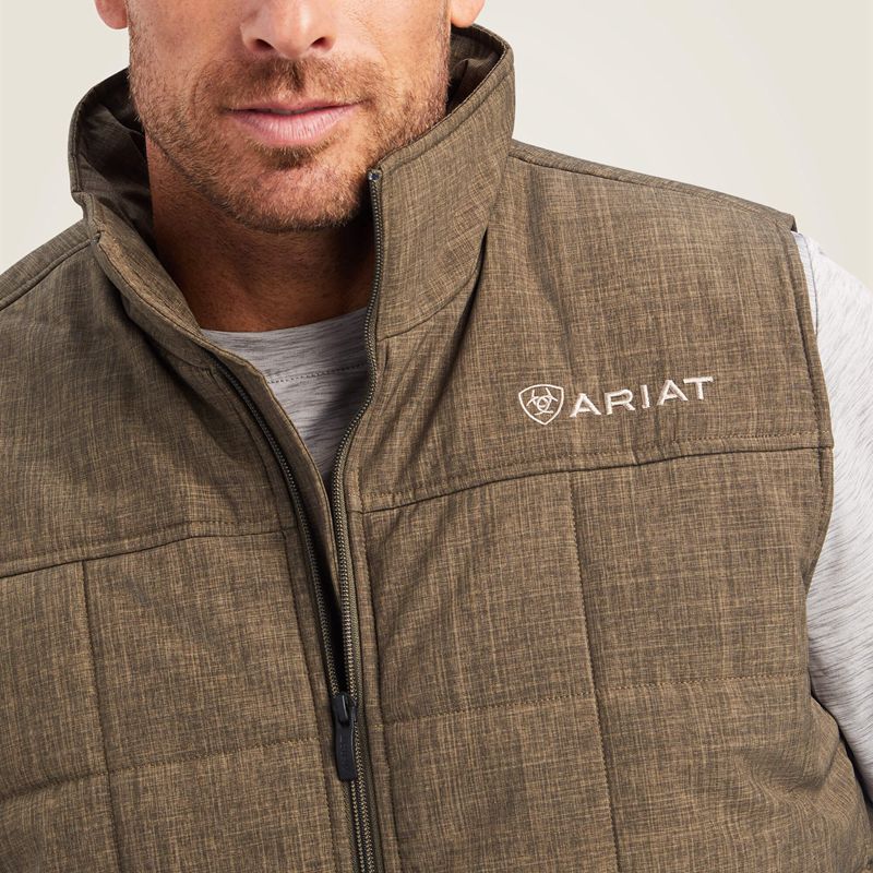 Ariat Crius Insulated Vest Crocodile Polska | YCIVWM-329