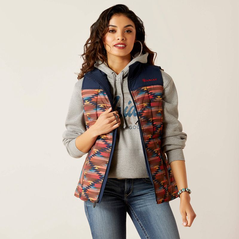 Ariat Crius Insulated Vest Mirage Print Polska | KAFPGM-567