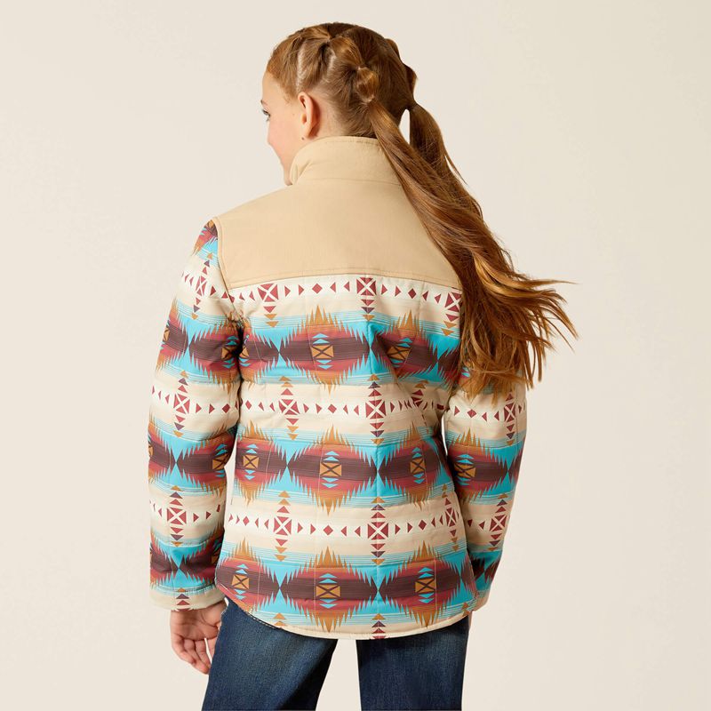 Ariat Crius Jacket Serrano Southwest Print Polska | HCMAEQ-085