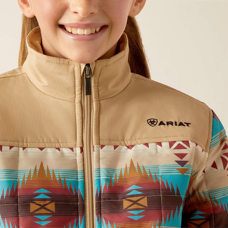 Ariat Crius Jacket Serrano Southwest Print Polska | HCMAEQ-085