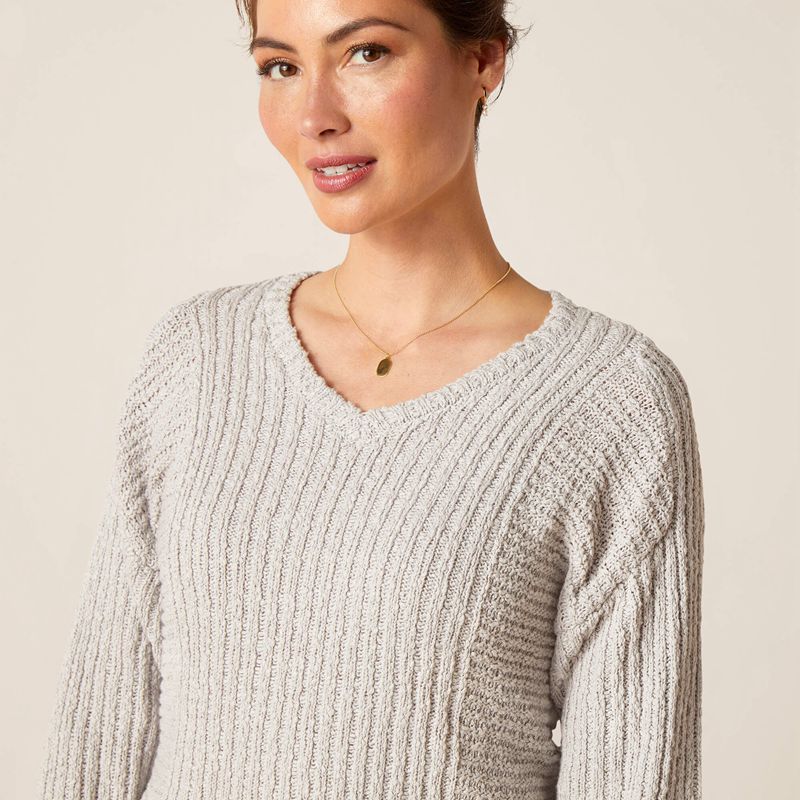 Ariat Daneway Sweater Szare Polska | AXWZQY-547