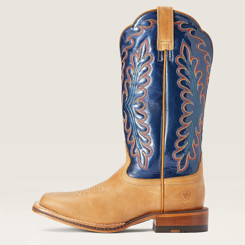 Ariat Darbie Western Boot Flaxen Polska | ORJWQI-567