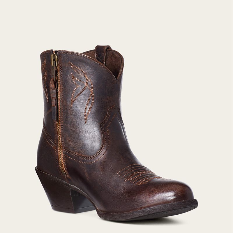 Ariat Darlin Western Boot Brązowe Polska | XLSDQA-185