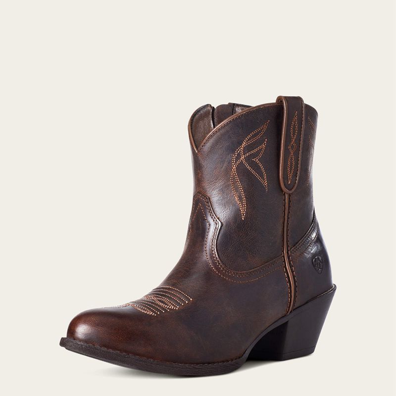 Ariat Darlin Western Boot Brązowe Polska | XLSDQA-185