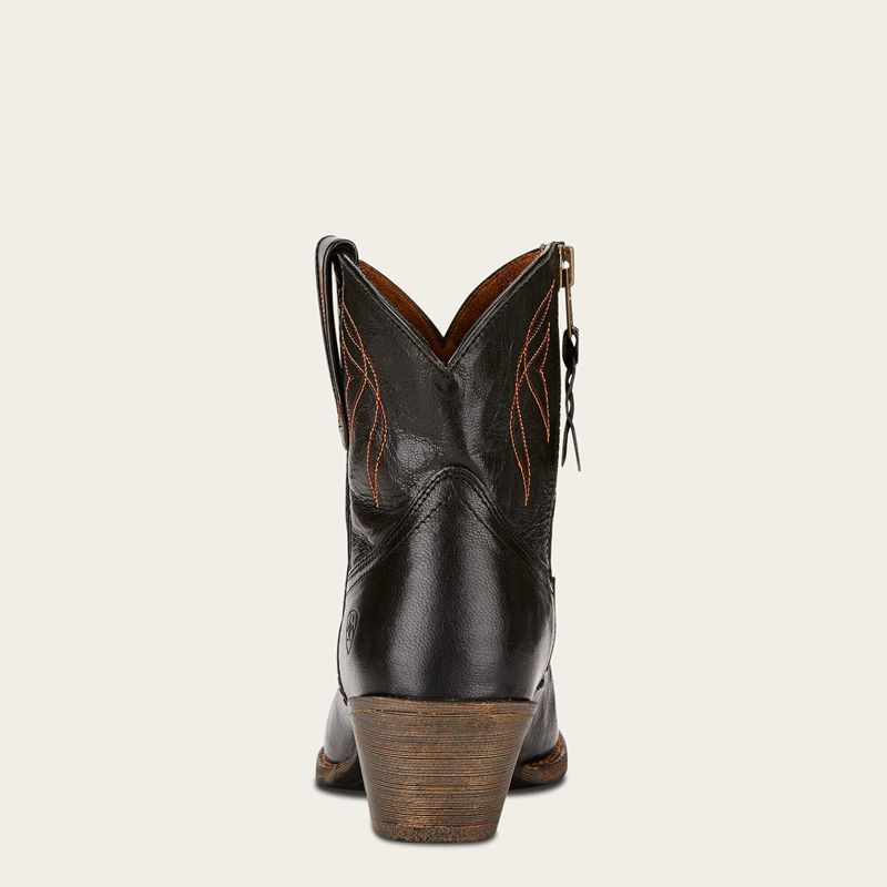 Ariat Darlin Western Boot Czarne Polska | GLKUCV-129