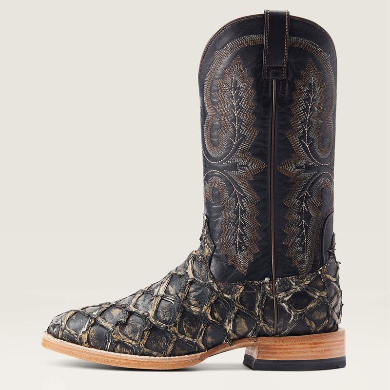 Ariat Deep Water Western Boot Czarne Polska | CTQDJK-840