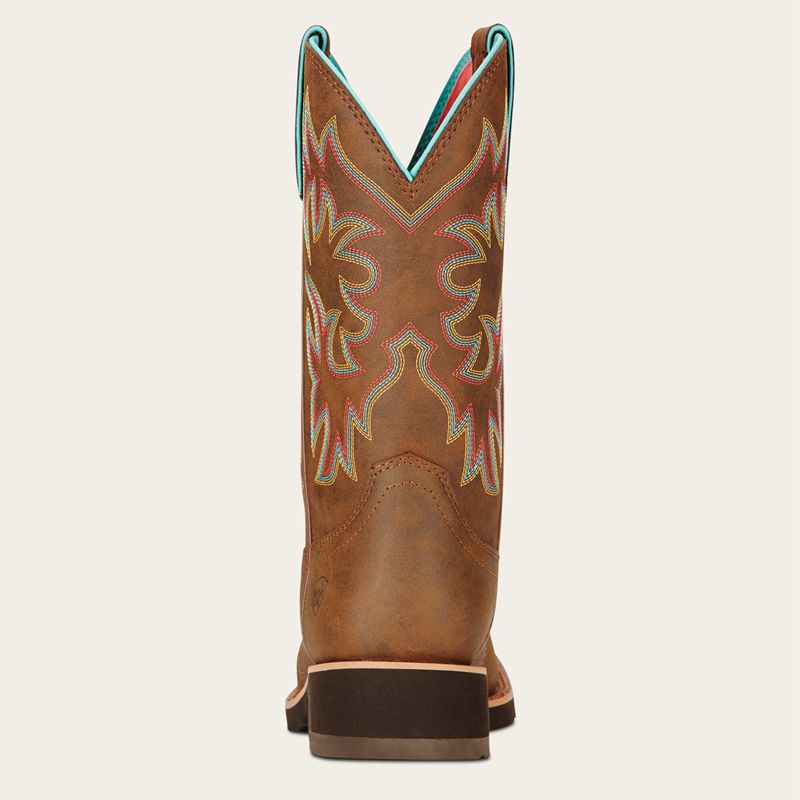 Ariat Delilah Western Boot Brązowe Polska | RTWUPD-417