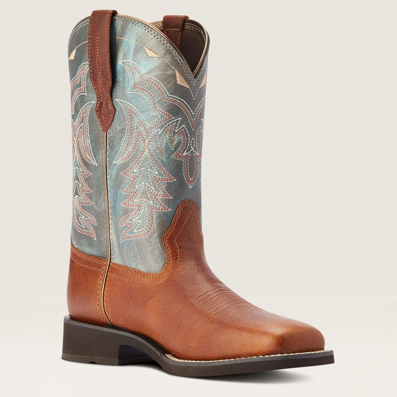 Ariat Delilah Western Boot Spiced Cider Polska | DFBOLY-156