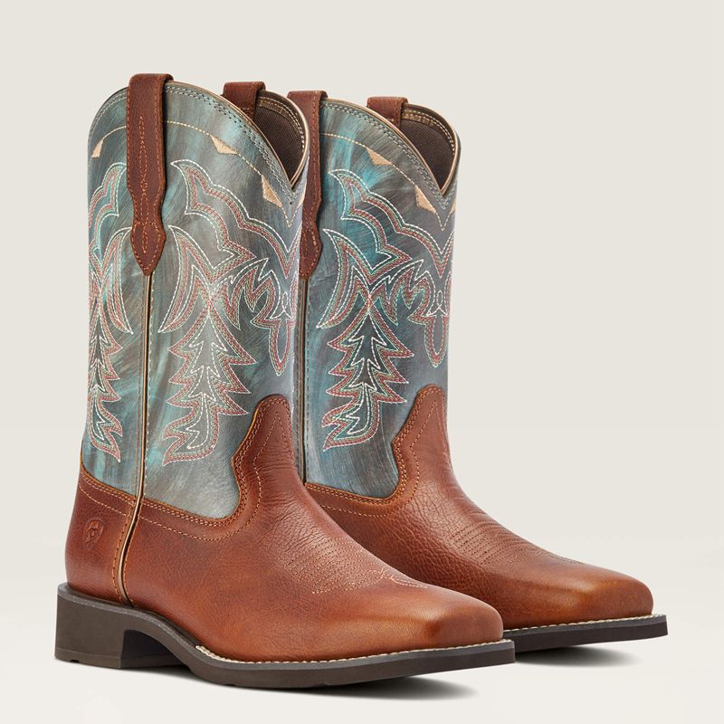 Ariat Delilah Western Boot Spiced Cider Polska | DFBOLY-156