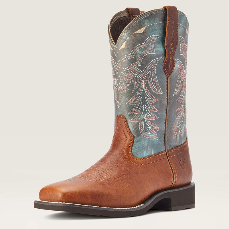 Ariat Delilah Western Boot Spiced Cider Polska | DFBOLY-156