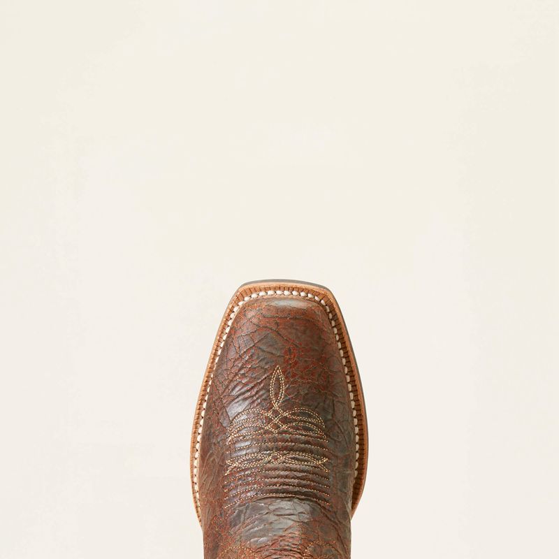 Ariat Derby Monroe Western Boot Shore Tan Polska | SLYFVC-980