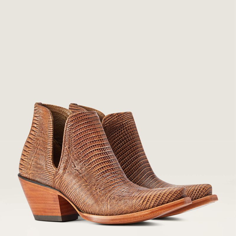 Ariat Dixon Bootie Brązowe Polska | CJAKLP-826