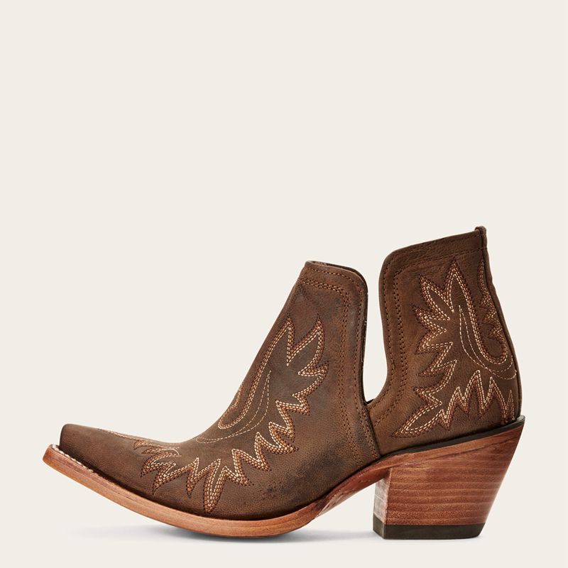 Ariat Dixon Bootie Brązowe Polska | TKSDAH-673