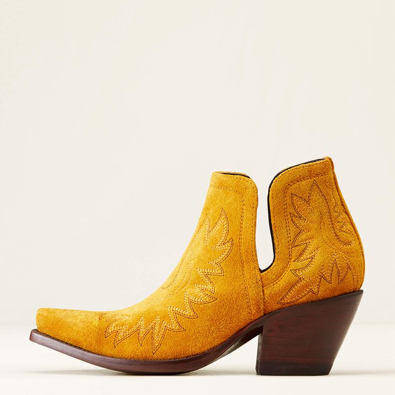 Ariat Dixon Bootie Gilded Suede Polska | CUYAKR-508