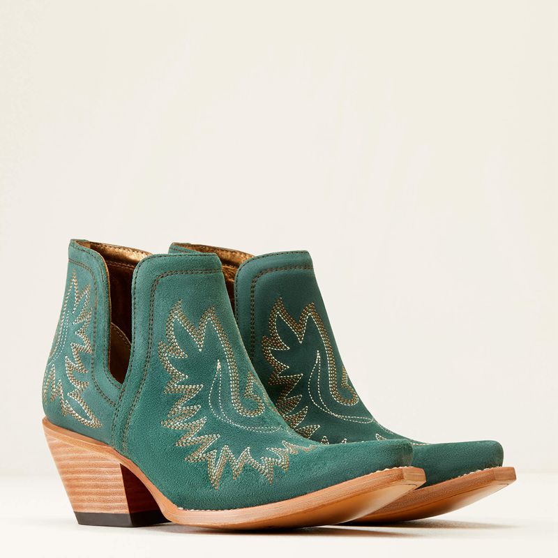 Ariat Dixon Bootie Poseidon Suede Polska | UGVYSW-309