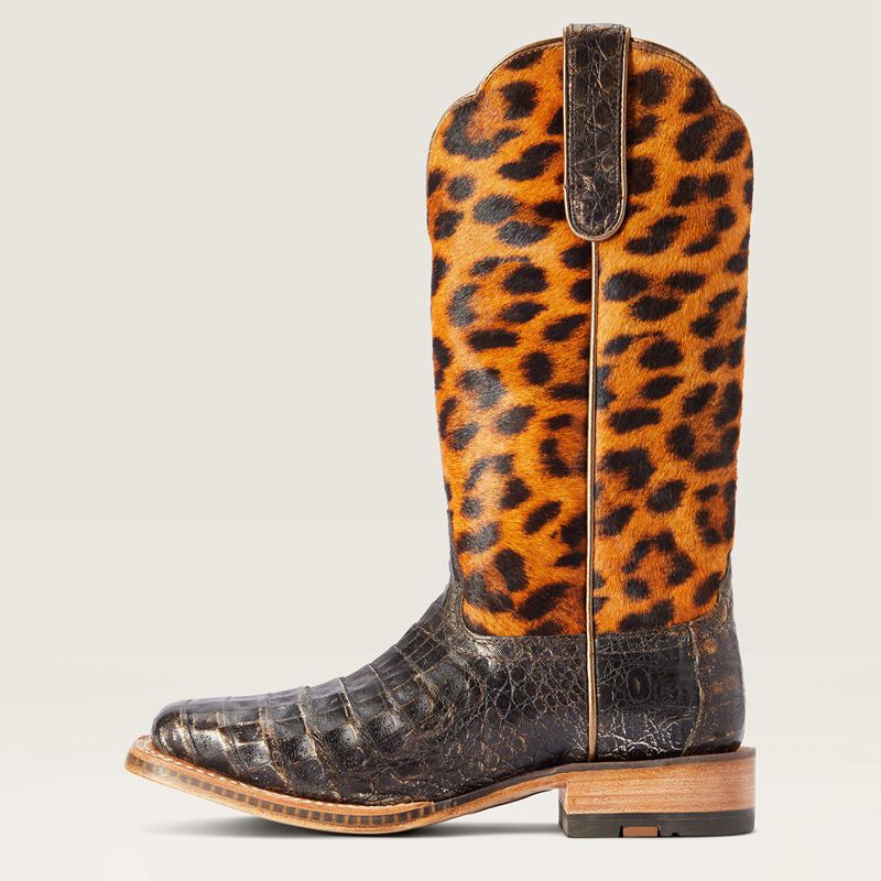 Ariat Donatella Western Boot Czekolada Polska | PRHUOB-875