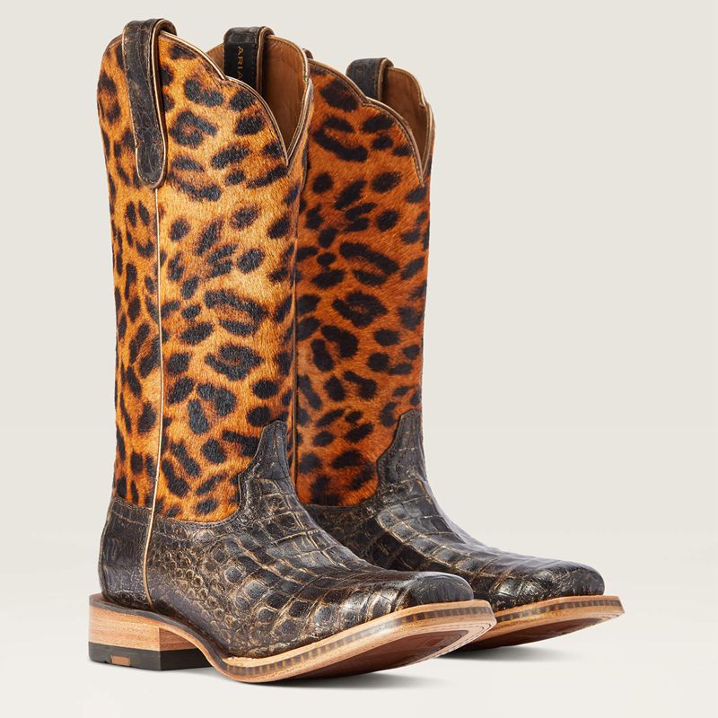 Ariat Donatella Western Boot Czekolada Polska | PRHUOB-875