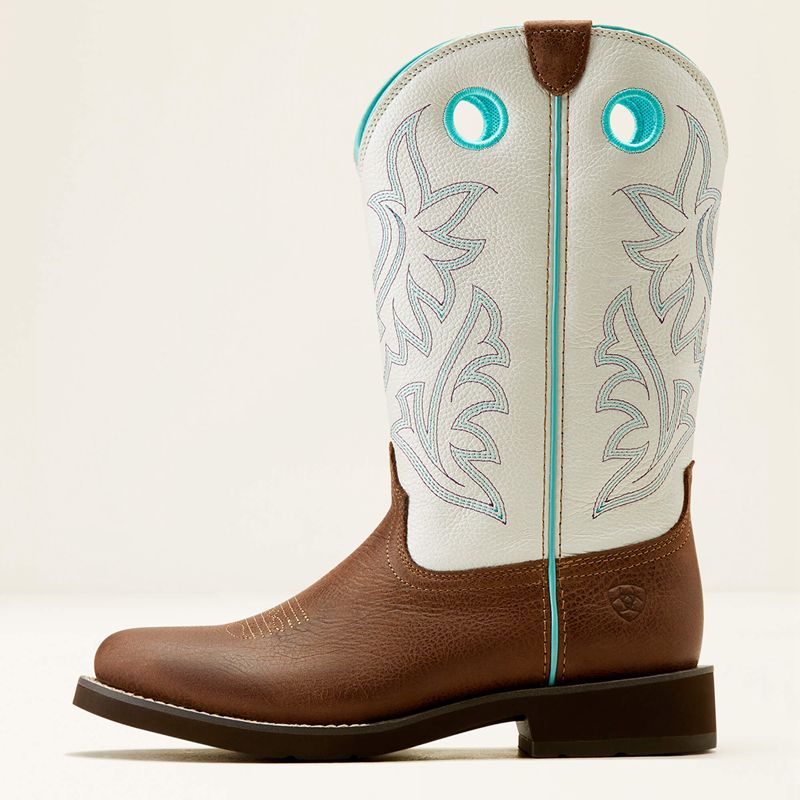 Ariat Elko Western Boot Ciemny Polska | NIKLHB-506