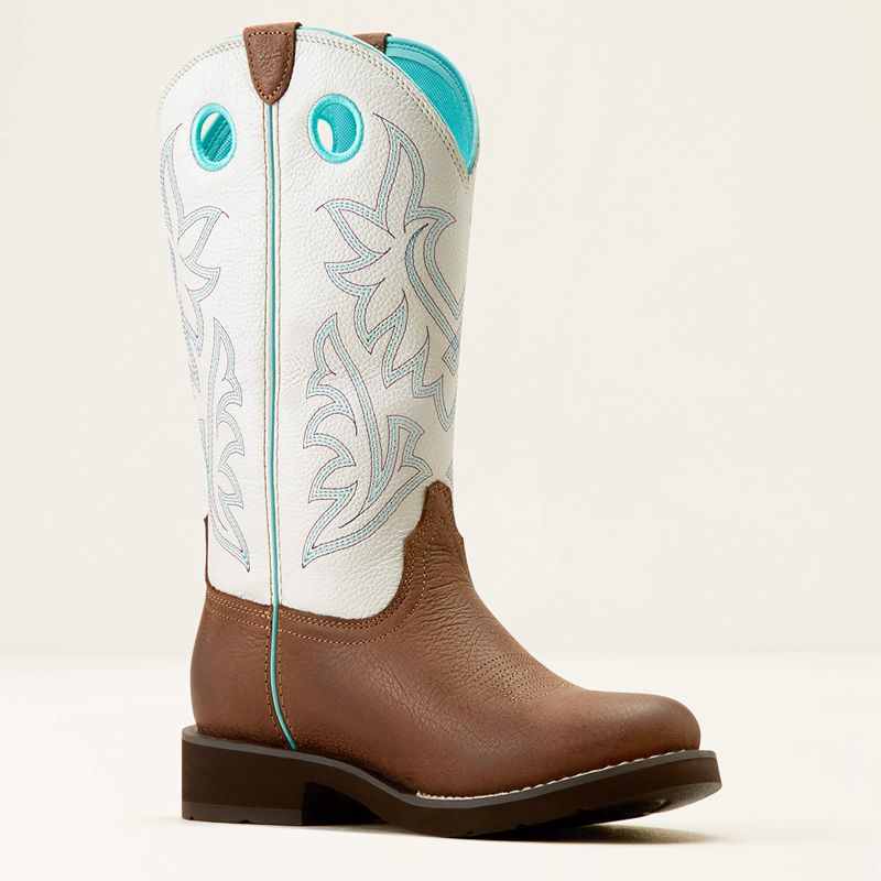 Ariat Elko Western Boot Ciemny Polska | NIKLHB-506