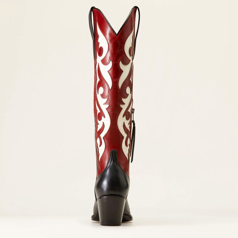 Ariat Elvira Stretchfit Western Boot Czarne Polska | PKTZYC-106